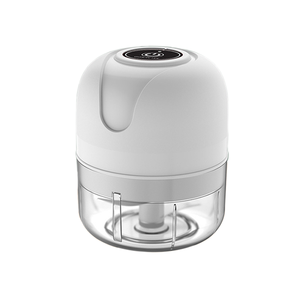 Máy xay tỏi ớt mini sạc pin màu trắng