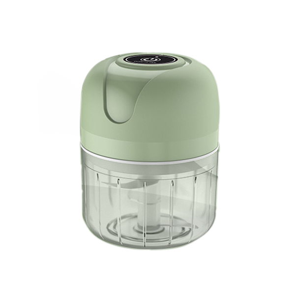 Máy xay tỏi ớt mini sạc pin màu xanh